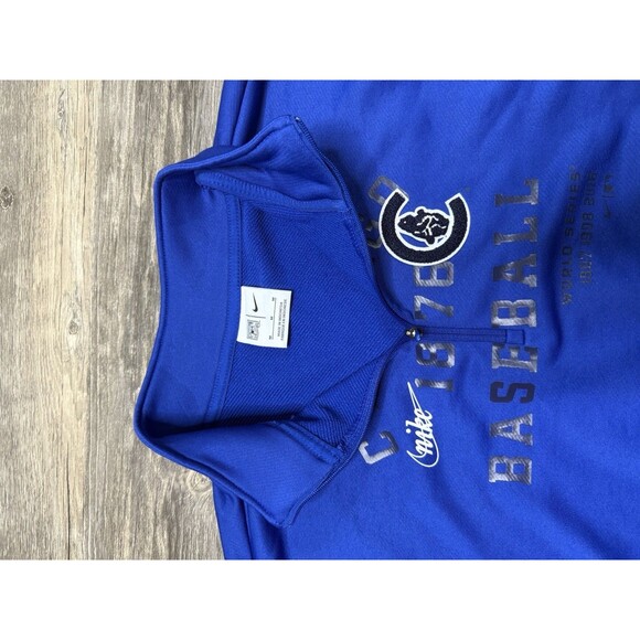 Nike Cubs Baseball Quarter Zip Zip Jacket Women’s   Size medium - Picture 4 of 6